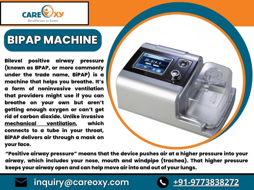 BIPAP Machine on Rent: Convenient and Affordable Respiratory Therapy